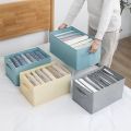 3Pcs Wardrobe Portable Clothes Organizing Storage Box | Storage Space Saver. 