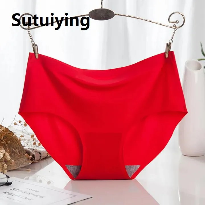 Sutuiying%201PC%20Women's%20Panties%20Ice%20Silk%20Underwear%20Seamless%20Lingerie%20For%20Women%20Mid%20Rise%20Female%20Lingerie%20Briefs%20Traceless%20Underpants%20-%20Image%206