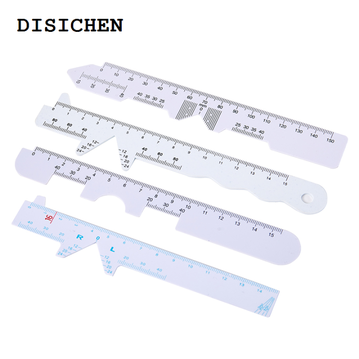 DISICHEN 【2025 Version】 1/4pcs PD Ruler Measure Optical Vernier PD ...