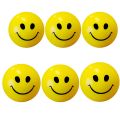 Stress Reliever Smiley Ball Squeeze Ball for Hand Strengthening Hand Grip Pack Of 4 Pieces - Stress Relieving Balls |. 