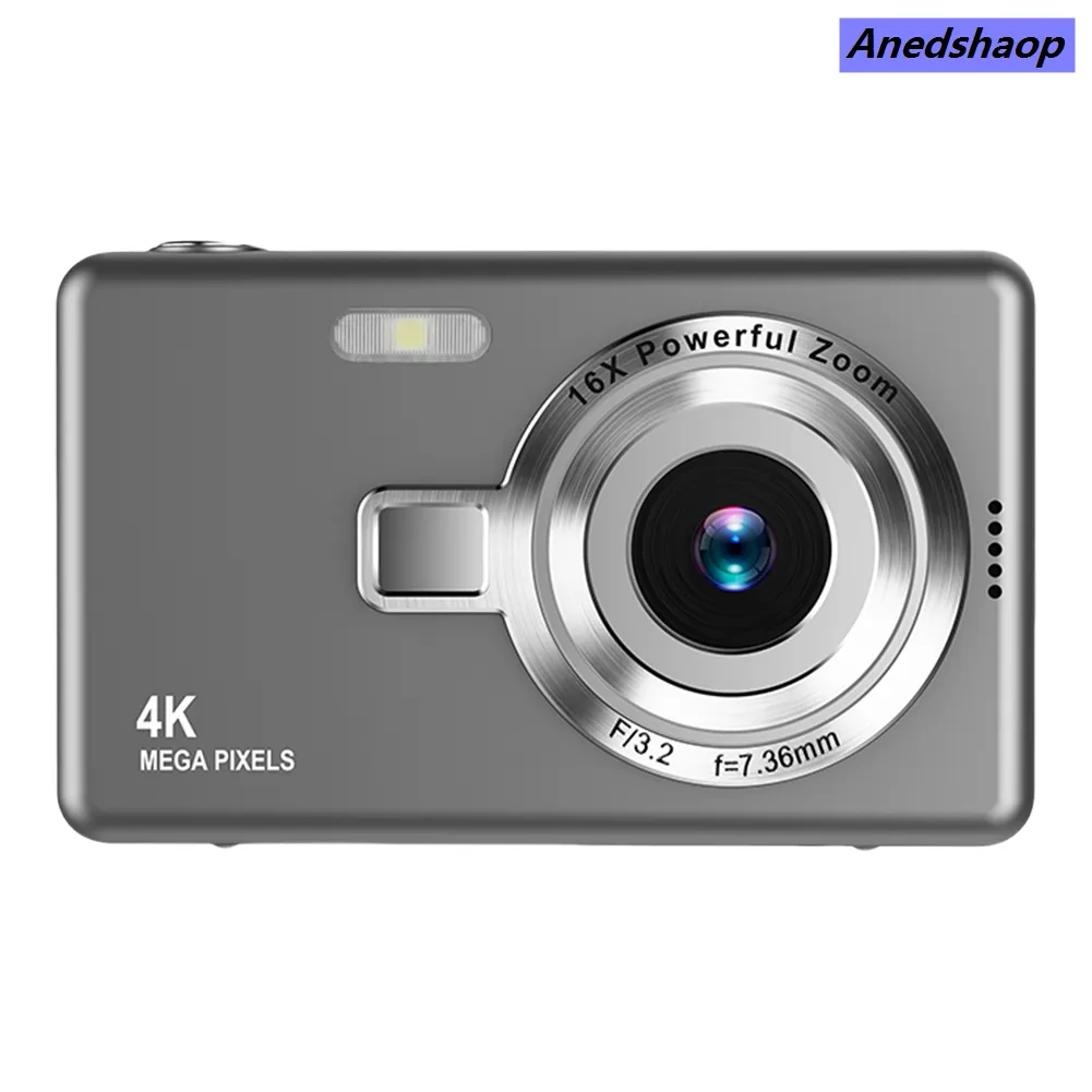 Digital Camera, 44MP 1080P HD 16x Zoom Autofocus