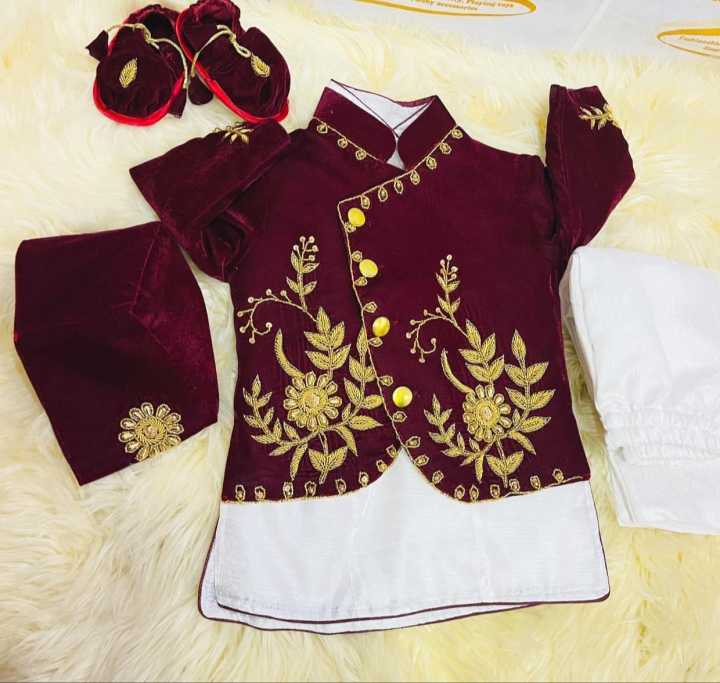 KidsSansar%20-%20Baby%20Boy%20Rice%20Feeding%20Pasni%20Ceremony%20Dress%20-%20Image%203