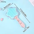 Wenefang Korean Style Cute Sand Glitter Comb – Anti-Static Massage Luxury Hair Brush with Air Cushion for Kids Students. 