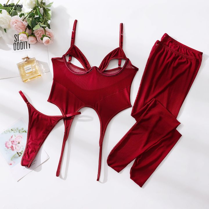 Sutuiying%20Luxury%20MIRABELLE%20Lingerie%20With%20Stocking%20Cut%20Out%20Bra%20Sensual%20Fancy%20Underwear%203-Piece%20Intimate%20See%20Through%20Mesh%20Outfits%20-%20Image%207