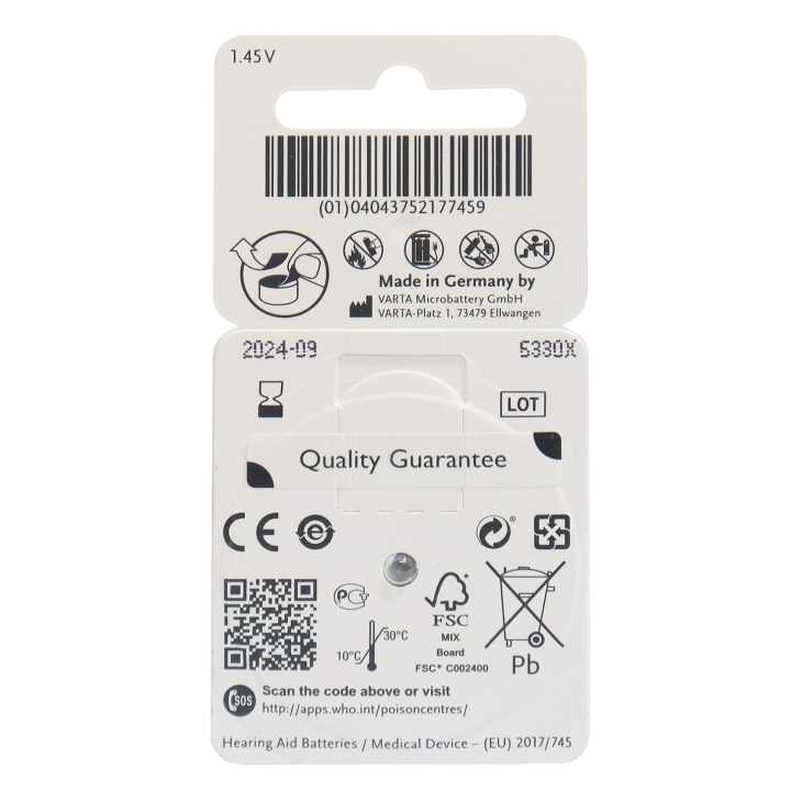 Power%20One%20Wireless%20Highlevel%20Hearing%20Battery,%20P312%20-%20Image%203