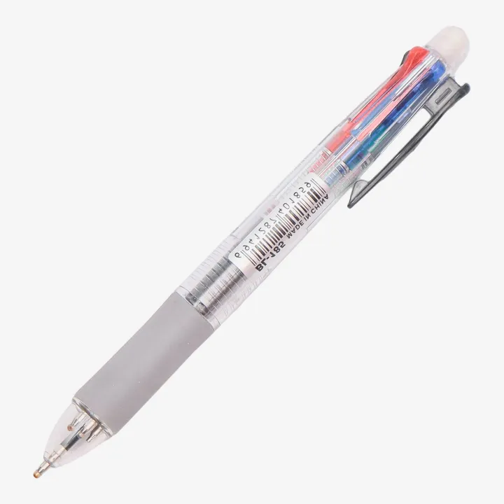5%20in%201%20Multicolor%20Pen%20Retractable%20Ballpoint%20Pens%20Mechanical%20Pencil%205%20Vivid%20Colors%20in%20Every%20Pen%20For%20Smooth%20Writing%20-%20Image%202