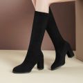 Fabulous Scrub Leather Women Fashion Hoof Heels Boots ( Nep-1) - Fashion | Women's Footwear | Boots For Women | Shoes For Women |. 