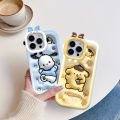 UCUC for Infinix Hot 30i Back Cover Cute Cartoon Friend Monster Lens Soft Silicone Phone Cases. 