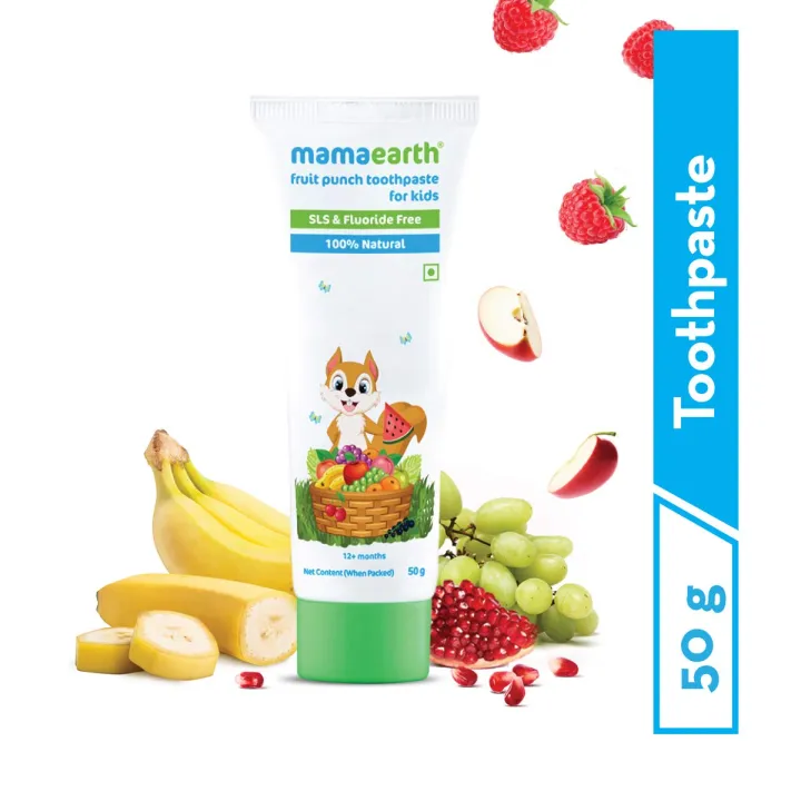 Mamaearth%20Fruit%20Punch%20Toothpaste%20for%20Kids%20%7C%20Fun%20&%20Gentle%20on%20Delicate%20Gums%20%7C%20Cleanses%20Teeth%20&%20Fight%20Tooth%20Decay%20with%20Fruity%20Flavor%20%7C%20Safe%20If%20Swallowed%20%7C%20SLS%20&%20Fluoride-Free%20%7C%201.76%20Oz/50g%20-%20Image%202