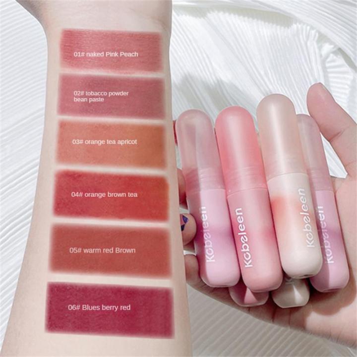 1Pc%20Velvet%20Matte%20Cream%20Lip%20Mud%20Nude%20Pink%20Lipstick%20Moisturizing%20Lip%20Glaze%20Korean%20Waterproof%20Long%20Lasting%20Makeup%20Cosmetics%20New%20-%20Image%205
