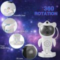 Astronaut Star Projector Galaxy Light with Bluetooth Speaker. 