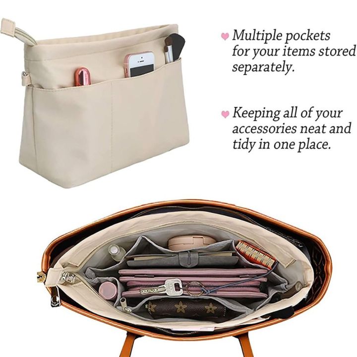 1Pcs%20New%20Storage%20Bags%20Insert%20Cosmetic%20Bag%20Portable%20with%20Zipped%20Top%20Linner%20Bag%20Felt%20Multi-Pocket%20Handbag%20Organizer%20Women%20-%20Image%206