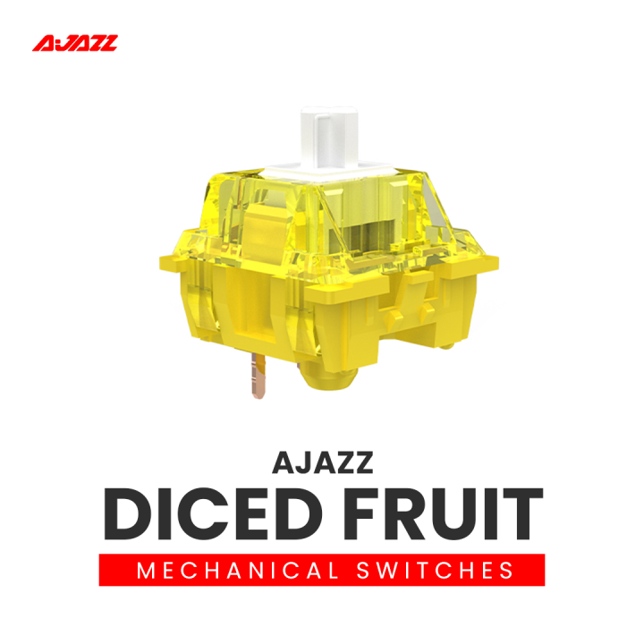 Ajazz Diced Fruit Mechanical Keyboard Switch - Banana (Tactile)