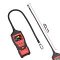 1 PCS HT601A Digital Gas Leak Detector 9999 PPM Meter Fuel Monitor Bargraph Display Sound Light Alarm Red-Black. 