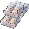 Haojianxuan Bra Drawer Organizers Underwear Drawer Organizers Divider Lingerie Storage Bins Wardrobe Organizers and Storage Box. 
