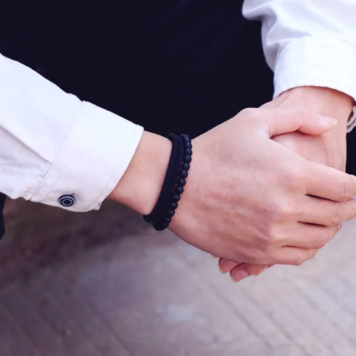 ios%20H%20Men's%20Bracelet%20Set%20Red%20Line%20Bra%20Fashion%20Stamp%20Gradient%20Transport%20New%20n%20Joia%20Men's%20Gift%20Arm%20Set%20of%202%20Sliding%20Adjustable%20AccesorHerres%20-%20Image%202