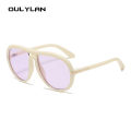 OULYLAN Classic Sunglasses Men Fashion Luxury Brand Designer Women Glasses Luxury Vintage Trend Laides Sun Glasses. 