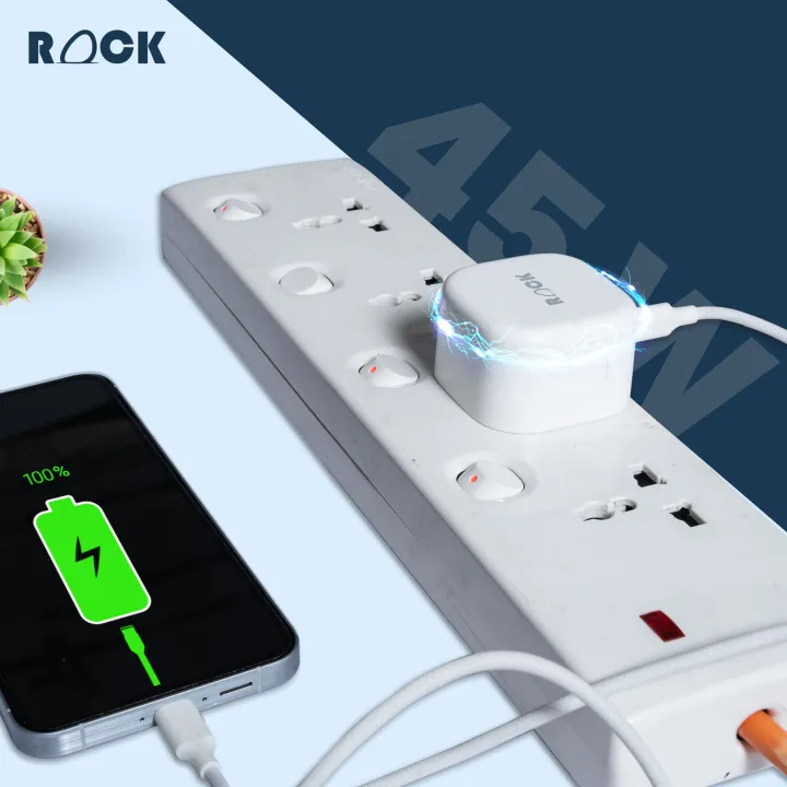 ROCK%20GaN%20Charger%2045W%20%7C%7C%20Two%20USB%20C%20Output%20Port%20%7C%7C%20Fast%20Charger%20%7C%7C%20Samsung%20Super%20Fast%20Charging,%20I-phone%20Fast%20Charging%20%7C%7C%20QC%20Fast%20Charge%20-%20Image%207