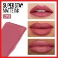 Maybelline NewYork Super Stay Matte Ink Liquid Lipstick - 15 Lover Made In USA. 