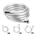 2m/1.5m/1.2m super soft silicone shower hose anti-twist gun metal bathroom long water high quality pvc pipe. 