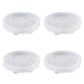 ARELENE 4X New Mini Resin Table Mold Silicone Mold Epoxy Mold Exhibition Table Mold DIY Crafting Tools(Molds Only). 