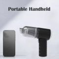 Portable 3-In- Car Vacuum Cleaner High Power Strong Suction Wireless Dust Blower Rechargeable Multifunctional Air Dust Collector Dust Cleaning Tools. 