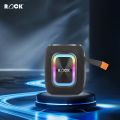 Rock Thunder Bluetooth Speaker With 12Hrs Playtime || USB/TF Card || FM || Powerful Bass || Rugged Built || TWS Feature || RGB Lights || IPX5 Water & Shock Resistant Speaker. 