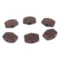 6 Pcs/Set Guitar Tuning Peg Buttons, Tuning Pegs Knobs Machine Heads Buttons for Guitar. 