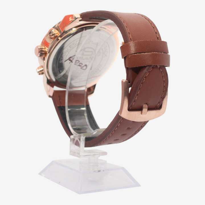 Boland%20Casual%20Slim%20Dial%20Date%20Display%20Leather%20Strap%20Wristwatch%20For%20Men%20-%20Brown%20-%20Image%204