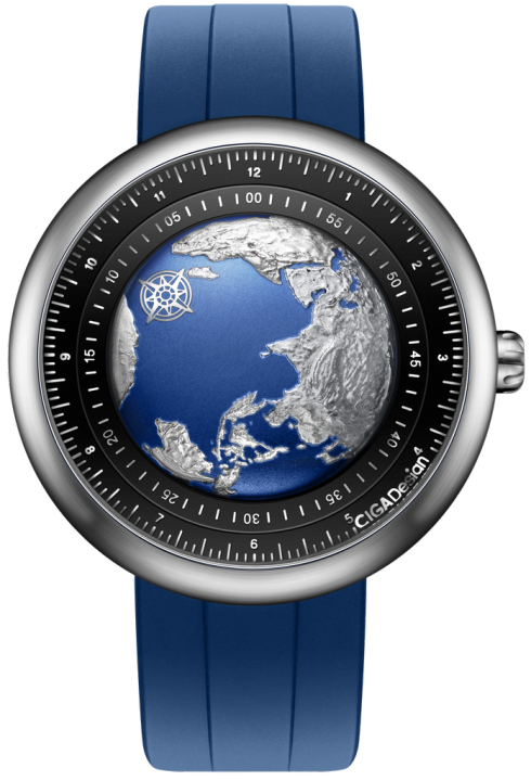 CIGA Design Mechanical Watch Series U Blue Planet
