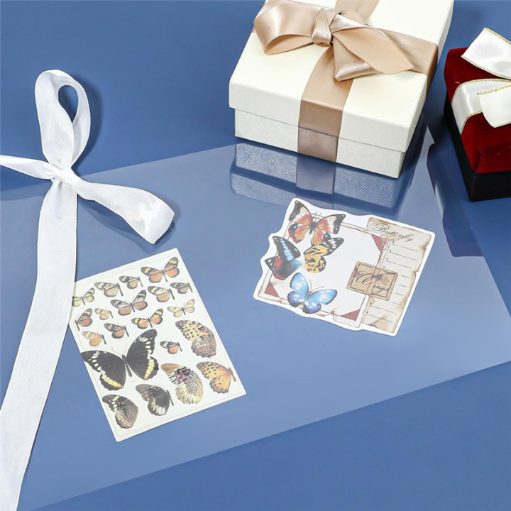 50PCS%20Acetate%20Sheets%20Clear%20Acetate%20Sheets%20Plastic%20Heat%20Resistant,%204.3x6.3inchBlank%20Mylar%20Stencil%20Sheets%20Template%20Plastic%20-%20Image%204