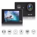Action Camera 4K WiFi Ultra HD Waterproof Sport Cam With 12MP 170 Degree Wide-Angle Lens. 