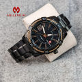 Millenium MW58014 Fashion Waterproof Casual Luminous Watch for Men - Black. 