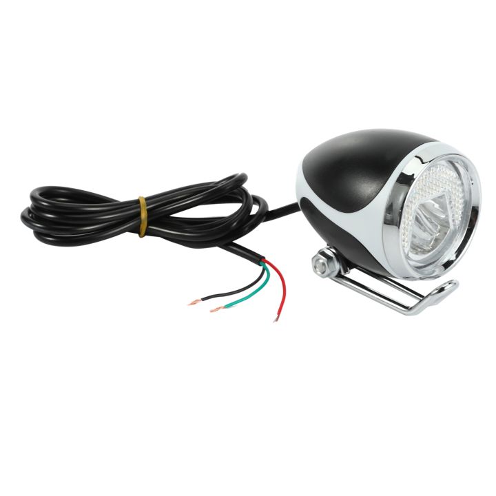 OUMERY Ebike Light 24V36V48V LED Front Light with Horn Electric Bike Headlight for Scooter Moped Tricycle