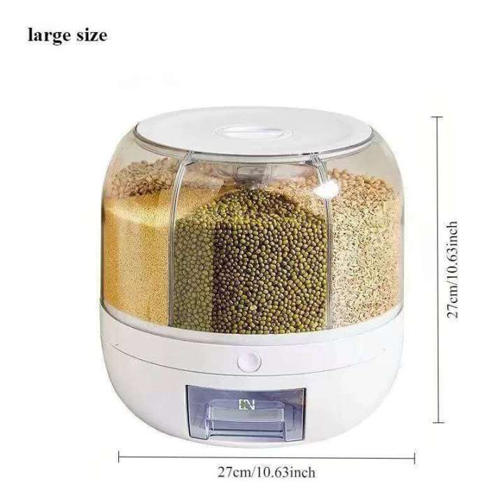 1,%20360%20%C2%B0%20rotating%20candy%20dispenser,%20large%20capacity%2033pound%20storage%20bucket,%20multiple%20compartments,%20moisture-proof%20and%20insect%20proof%20-%20Image%204