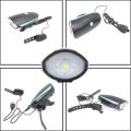 USB Rechargable Ultra Bright Bike Light Set With Horn | Rechargeable Bike Light For Safety Night Riding ( Multicolor). 