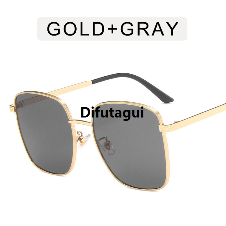 Difutagui%20Profesional%20%5B%20New%20%5D2021%20Korean%20Fashion%20Light%20Color%20in%20Women's%20Sunglasses%20Transparent%202025%20New%20Blue%20Sunglasses%20Trendy%20Street%20Shot%20Frosted%20Green%20Square%20Glasses%20-%20Image%206