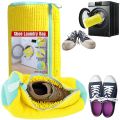 Shoe Washing Machine Bag with Invisible Zipper | Multipurpose Shoe Cleaning Bag | Reusable Shoe Bags for Travel, Laundry and Storage, Sneakers, Sports Shoes Organizer. 
