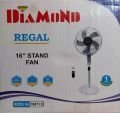 Diamond 16 Inch Stand Fan With Remote (Regal, 50 Watt). 
