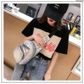 WeihonghunfeiFashion Korean Style New 2022 Colorful Girl'S Chest Bag Ladies Laser Bag PU Symphony Waist Bag Trendy Women's Bag. 