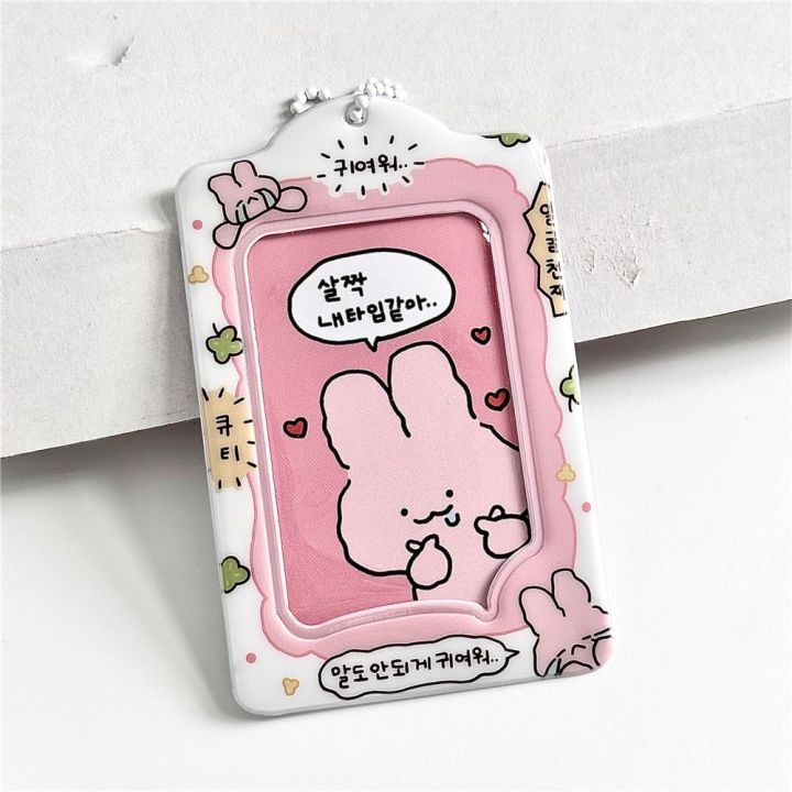 Cartoon Card Case Kawaii  Pendant Cartoon Protective Case Protective Case ID Card Cover ID Card Cover Lady