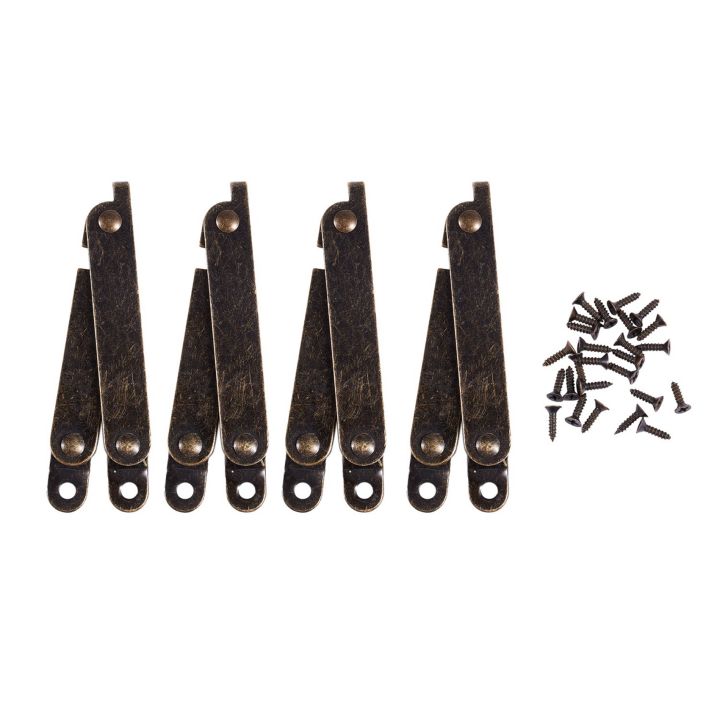 Furniture%20Box%20Rotatable%20Folding%20Lid%20Support%20Hinge%20Bronze%20Tone%208Pcs%20-%20Image%204