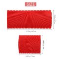 2PCS 3 Inch 6 Inch Imitation Wood Grain Paint Roller Brush Wall Painting Tool sets Wall Texture Art Painting Tool Set. 