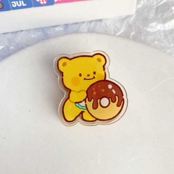 Cute%20Butter%20Bear%20PP%20Clip%20Dessert%20series%20Colorful%20Paper%20Clamp%20Double%20Sided%20Cartoon%20Acrylic%20Binder%20Clip%20Students%20-%20Image%203