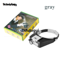 Difutagui Wenefang Sutuiying Head-Mounted Magnifier LED Illumination 1.5X 3X 8.5X 10X Helmet Luxury New style Fashion Style Magnifying Glass Jewelry Watch Maintenance Read Magnifier. 
