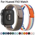 New goods tideFor the Watch Strap for Hua Watch Strap Sport Strap Watch Fit 3 Nylon Track Ring for Huawei Hand Fit 3 Smart Watch Elastic Strap. 