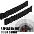 2PCS Door Straps Heavy Duty Strong Adjustable Door Limiting Check Strap Load 1000 Lb for Wrangler TJ JK JL CJ YJ. 