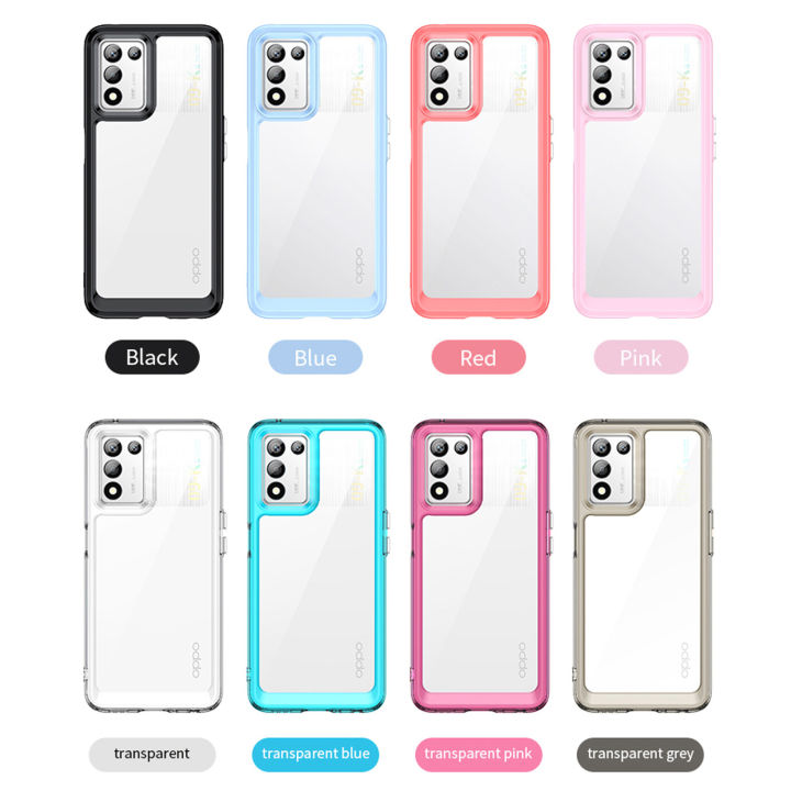 lthmy%20case%20for%20Realme%209%205G%20Speed%20Transparent%20Hard%20Back%20with%20Shockproof%20Enhanced%20Side%20Protective%20Bumper%20Phone%20Cover%20-%20Image%202