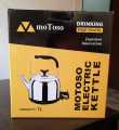 Motoso Electric Stainless Steel Whistling Kettle 7 Ltr Silver. 