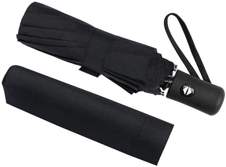 One Button Auto Open Automatic 3 Folding Umbrella